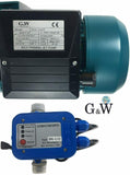G&W 1 HP 110 V Tankless Shallow Well JET and Booster Pump With Smart Controller