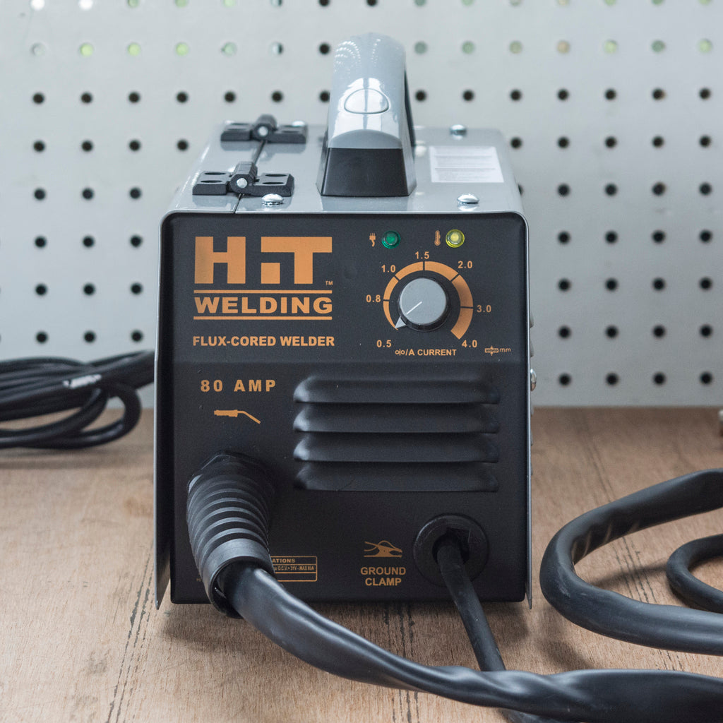 Hit Welding 120v/80a Flux-cored Mig Welder Kit