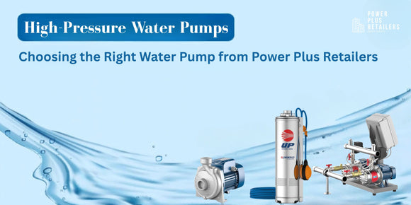 High Pressure Water Pumps