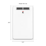 ECCOTEMP 6.8GB-NG BUILDER SERIES OUTDOOR NATURAL GAS TANKLESS WATER HEATER
