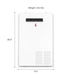 ECCOTEMP 7GB-NG BUILDER SERIES OUTDOOR NATURAL GAS TANKLESS WATER HEATER