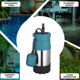 PS&W 1.4HP/110V Submersible Shallow Well Automatic Booster Pump System Up to 60 PSI/1200 GPH with Smart Controller, Tankless System for Irrigation or Residential Use from Tanks or Cisterns