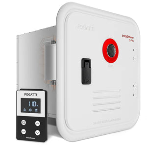 Fogatti Water Heater - Instashower 9 Pro - 66,000 BTU RV Tankless Water Heater with Wired Controller (Access Doors & Covers Sold Separately)