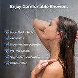 Fogatti water heater - Instashower Ultra - 66,000 BTU RV Tankless Water Heater with Built-In Mixing Tank