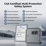 Fogatti water heater - Instashower Ultra - 66,000 BTU RV Tankless Water Heater with Built-In Mixing Tank