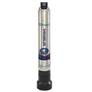 PEARL SUBMERSIBLE JACKETED ELECTRIC PUMP MINISUB 0.7HP, 110V 5 STAGES.