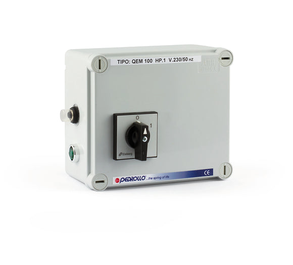 PEDROLLO Control Box for Submersible Pump 1HP 220V