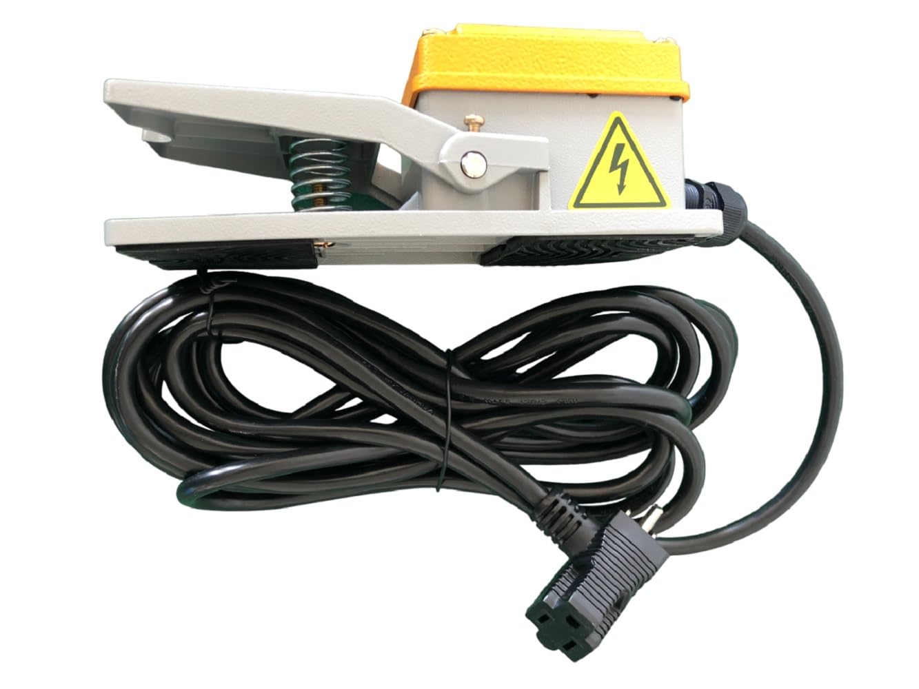 foot pedal switch on off WILCHES SWITCHES Foot Control Switch Pedal ON Off Momentary Switch Deadman  Style Aluminum Cast, 16-ft Cable with 3 Prong Piggyback Plug