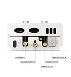 Eccotemp Luxé 1.85 GPM Portable Outdoor Tankless Water Heater w/ EccoFlo Diaphragm 12V Pump and Strainer