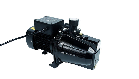 PS&W Smart Shallow Well Jet and booster Pump with integrated controller, 3/4 HP, 16 GPM, 124ft Max Height, 110V Tankless, no need for pressure tank