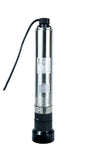 PS&W 4" Septic Pump Submersible Effluent/Cistern Bottom Suction with 66FT Cable,3/4HP,115V/60HZ,26GPM,161 FT Head,Stainless Steel