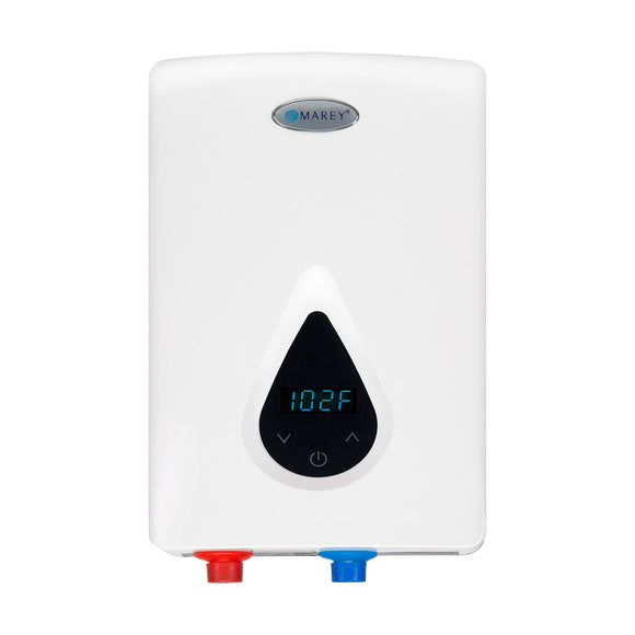 Marey Refurbished Electric Tankless Hot Water Heater 3 GPM Whole House REFECO110 , 220 VOLTS